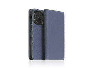 SLG Design SLG Design Hybrid Grain Leather Diary Case for iPhone 14 Pro Royal Blue 手帳型 SD2431..