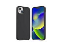 araree araree MagSafe対応シリコンケースTYPOSKIN for iPhone 14 Plus ブラック 背面カバー型 AR24697i14MBK