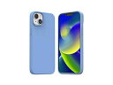 araree araree MagSafe対応シリコンケース TYPOSKIN for iPhone 14 Plus シエラブルー 背面カバー型 AR24698i14MBL