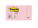 3M 【10個セット】 3M Post-it ポストイット 再生紙 ノート ピンク 3M-655RP-PX10