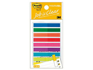 乐天商城 - 3M 【10個セット】 3M Post-it ポストイット ジョーブ フィルムスリム見出し 3M-688MSHX10