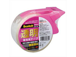 Rakuten - 3M 【10個セット】 3M Scotch スコッチ 透明梱包用テープ 軽量物梱包用カッター付 3M-309DSNX10