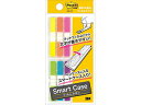 3M 【10個セット】 3M Post-it ポストイット ジョーブ 透明スリム見出し スマートケース 3M-680MSH-SC1X10
