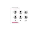 【メーカー純正品・新品】 Panasonic パナソニック イヤーピース(白色)M・2個入りPNZSCAZ60M2S 【納期にお時間がかかる場合がございます】(2)