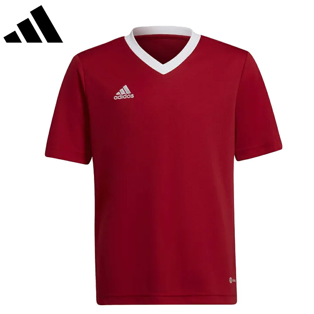 アディダス adidas 【キッズ】ENTRADA22 ジャージー 【チームパワーレッド】 MBE20 サッカーウェア ジュニア