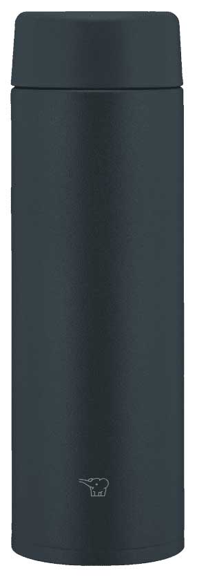 ZOJIRUSHI 象印 SU-AA48-BA(ブラック)　ステンレスマグ 0.48L ステンレス ボトル 水筒 シームレスせん スリムタイプ コンパクト 冷水 熱湯