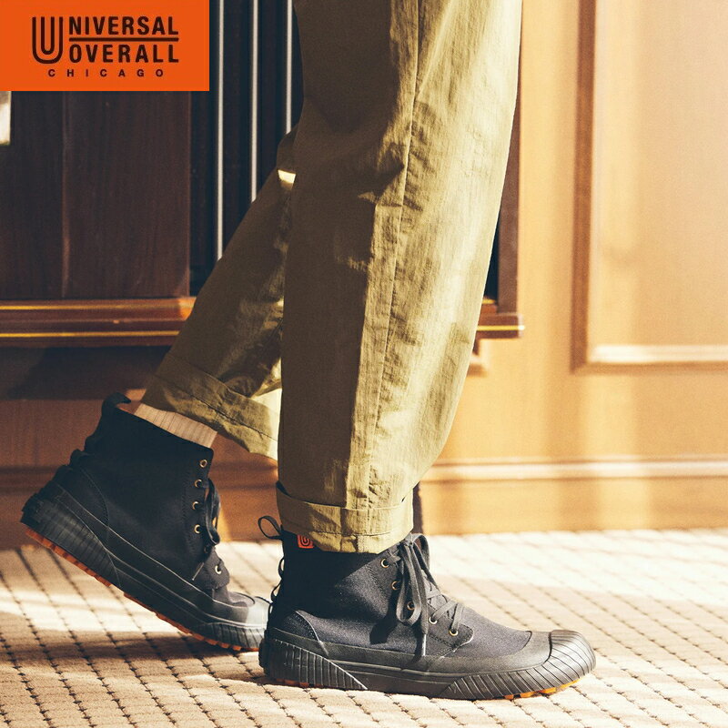 UNIVERSAL OVERALL ユニバーサルオーバーオール 【ユニセックス】UO14 【ブラック】 UO14176 撥水 スニ..