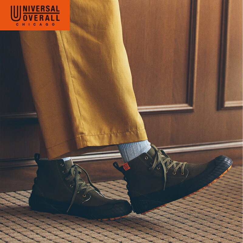 UNIVERSAL OVERALL ユニバーサルオーバーオール 【ユニセックス】UO14 【カーキ】 UO14971 撥水 スニー..