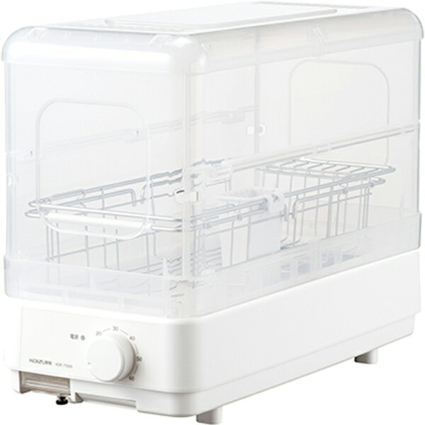 KOIZUMI 小泉成器 KDE-7500/W(ホワイト)　食器乾燥器　1〜2人用