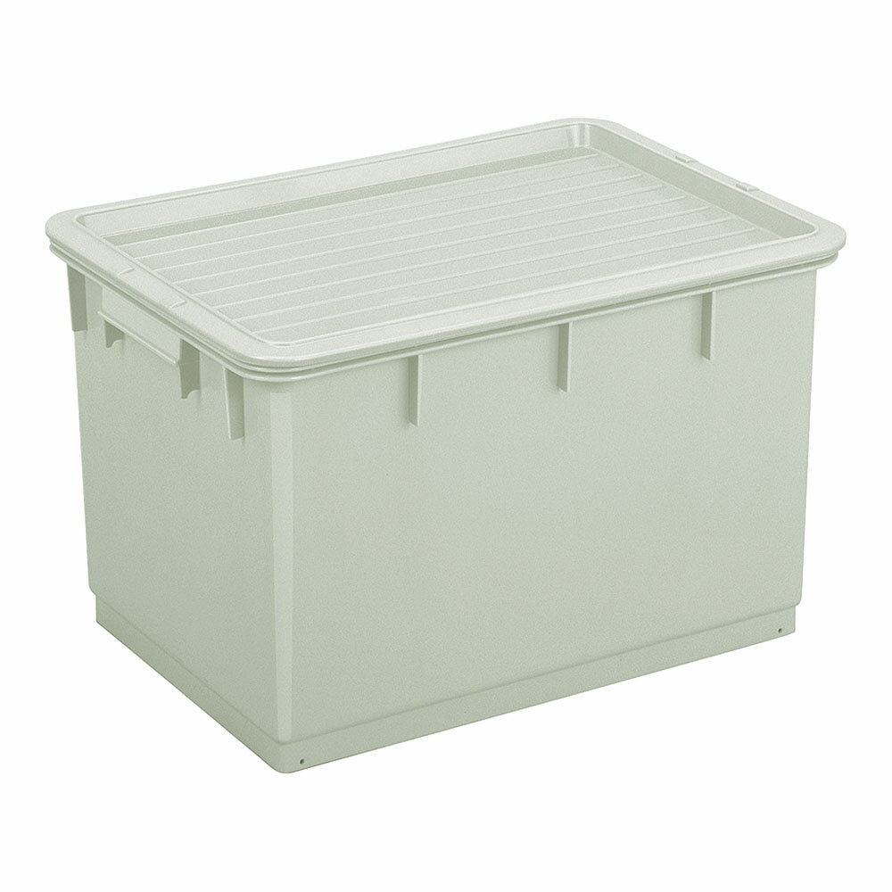 SHINKI 新輝合成 トンボ 角型つけもの容器(フタ・押蓋付) グレー 54型