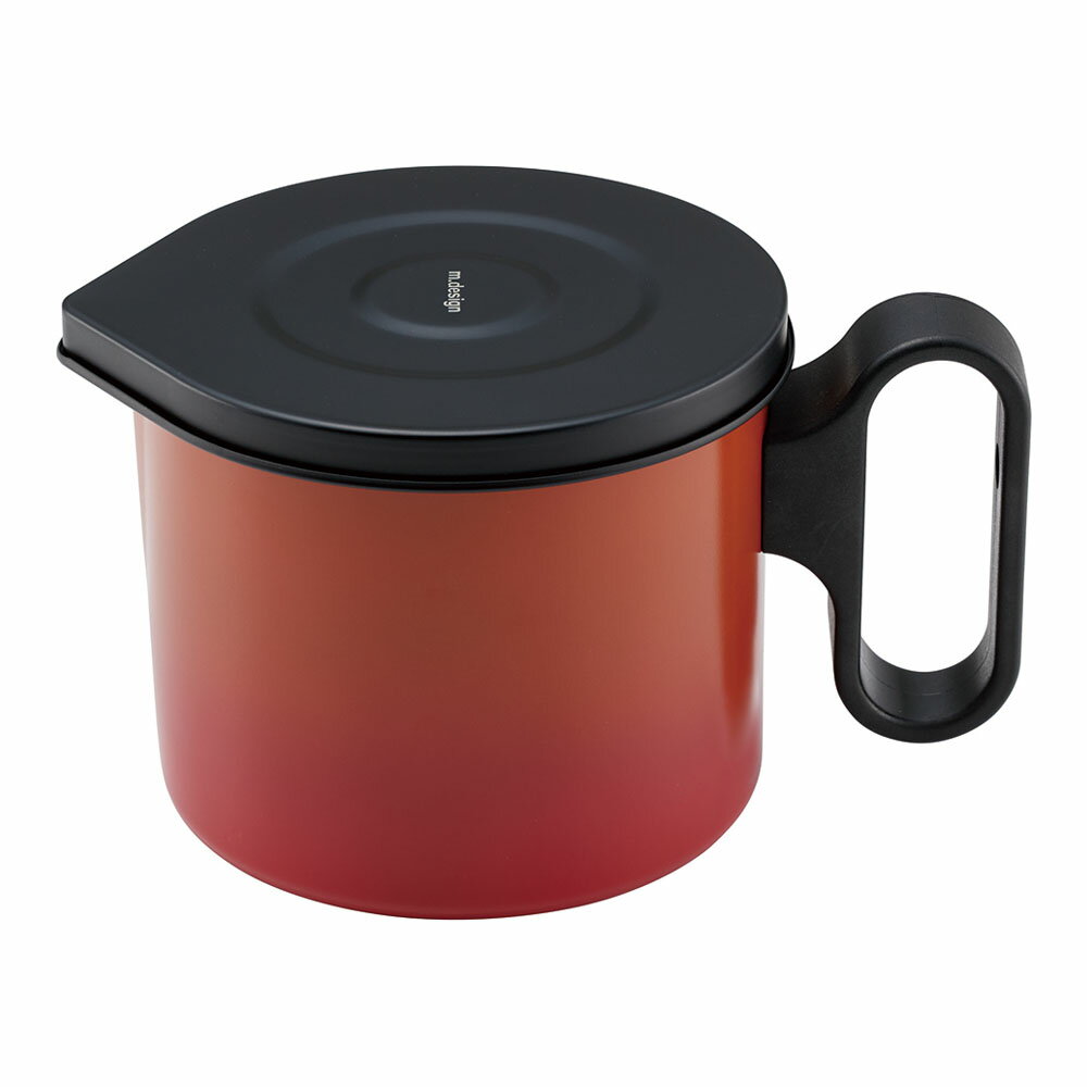 mannen 万年 エムデザイン オイルポットミニ 0.8L LMD-11 オレンジ