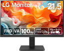LG Electronics Japan 21.5インチフルHD液晶ディスプレイ (1920x1080/VA/100Hz/チルト/3年保証) 22MR410-B 納期2〜3週間(2)