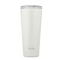 IRIS OHYAMA アイリスオーヤマ Cafe days ふた付きタンブラー スリムタイプ 450ml NCD-L470 ホワイト(3)