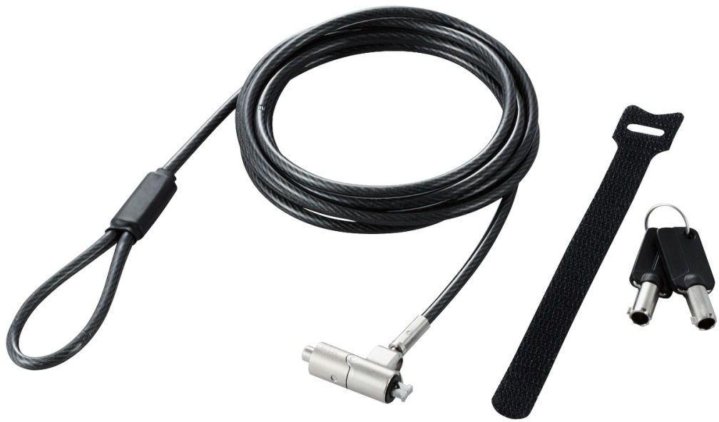 ELECOM エレコム キャンセル不可商品 セキュリティワイヤー/ダイヤル錠/統一キー ESL-702S ※受注生産