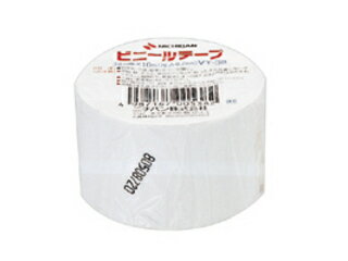 NICHIBAN/ニチバン ビニールテープ 38mm 白 VT-385 幅38mm×長10m