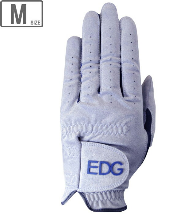 LEZAX/レザックス EDWIN GOLF 合皮ゴルフグローブ メンズ左手用 【ネイビー】【Mサイズ】 EDGL-3659