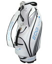 LEZAX/レザックス EDWIN GOLF 9.5型キャディバッグ 【ホワイト】 EDCB-3477