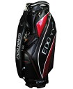 LEZAX/レザックス EDWIN GOLF 9.5型キャディバッグ 【ブラック】 EDCB-3477