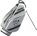 LEZAX/レザックス EDWIN GOLF 9.5型スタンドバッグ 【グレー】 EDCB-3479