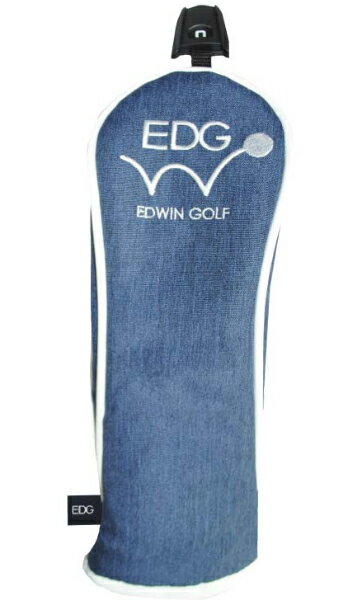 LEZAX/レザックス EDWIN GOLF ヘッドカバー ユーティリティ用(番手付き) 【ネイビー】 EDHC-3862
