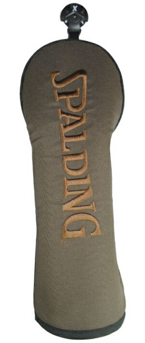 LEZAX/レザックス SPALDING ヘッドカバー フェアウェイ用(番手付き) 【ダークブラウン】 SPHC-3855