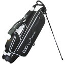 LEZAX/レザックス EDWIN GOLF 6.5型スタンドバッグ 【ブラック】 EDCB-3494