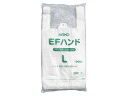 シモジマ レジ袋 EFハンドL ナチュラル 半透明 100枚入 006645924