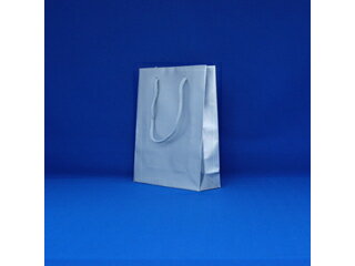 シモジマ HEIKO 紙袋 ブライトバッグ MM ギン 1枚 幅185×マチ65×高240mm 006138304