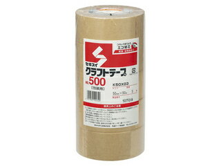 SEKISUI/セキスイ クラフトテープ NO.500 50×50 （5巻入り） K50X03 No.500