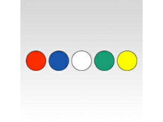 NICHIBAN/ニチバン マイタックカラーラベル 8mm径 混色 ML-120