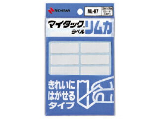 NICHIBAN/ニチバン マイタックラベル リムカ 13X38 ML-R7 （きれいにはがせるタイプ）
