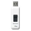 ARCHISITE アーキサイト ARCHISS USB2.0 フラッシュメモリ 64GB スライド式 ホワイト AS-064GU2-PSW(2)