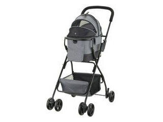 【ペットのための、あったかアイテム】 Richell リッチェル ペットカート ミニモ グレー