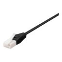 BUFFALO バッファロー ツメ折れないCat5e LANケーブルやわらか 5m ブラック BL5ETNY50BK