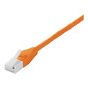 BUFFALO バッファロー ツメ折れないCat6 LANケーブルやわらか 1m オレンジ BL6TNY10OR