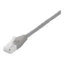 BUFFALO バッファロー ツメ折れないCat6 LANケーブルやわらか 1m ライトグレー BL6TNY10LG