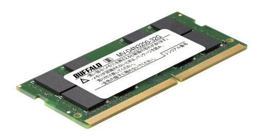 BUFFALO バッファロー 法人向けPC4-3200対応 260ピン DDR4 SO-DIMM 32GB MV-D4N3200-32G BUFFALO バッファロー 法人向けPC4-3200対応 260ピン DDR4 SO-DIMM 32GB MV-D4N3200-32G