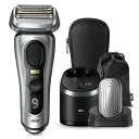 BRAUN ブラウン 9587cc-V 電気シェーバー 6in1全自動プレミアムアルコール洗浄器&美顔器ヘッド付き マットシルバー