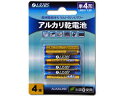 Lazos 7個セット Lazos アルカリ乾電池 単4形 48本入り B-LA-T4X4X7(2)