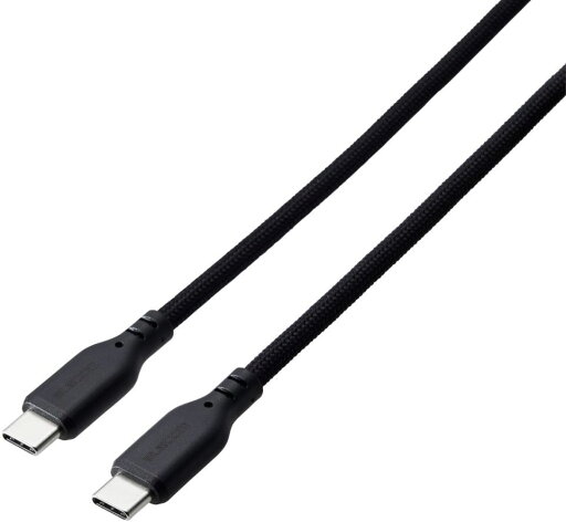 ELECOM エレコム USB Type-C to USB Type-Cケーブル/60W対応/マグネット/まとまる/2.0m/ブラック MPA-CCMG20BK ELECOM エレコム USB Type-C to USB Type-Cケーブル/60W対応/マグネット/まとまる/2.0m/ブラック MPA-CCMG20BK