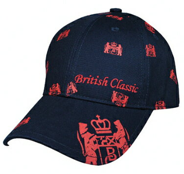 LEZAX/レザックス ブリティッシュクラシック キャップ(マーカー付き) ネイビー BCCP-7579