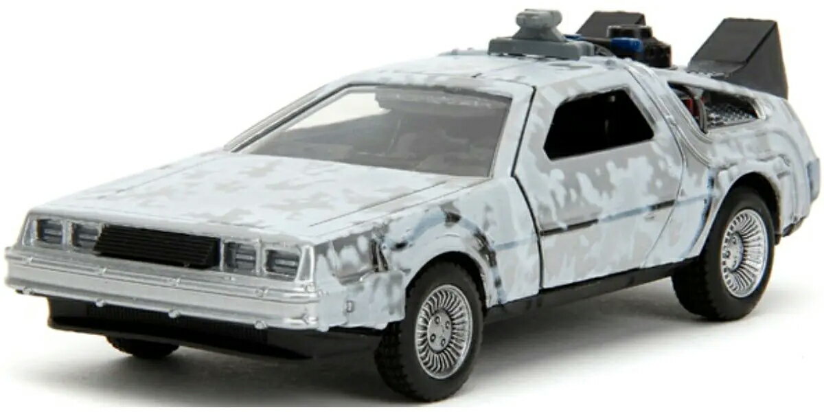 KYOSHO 京商 JADA TOYS 1/32 BTTF タイムマシーン デロリアン 凍結仕様 JADA34785