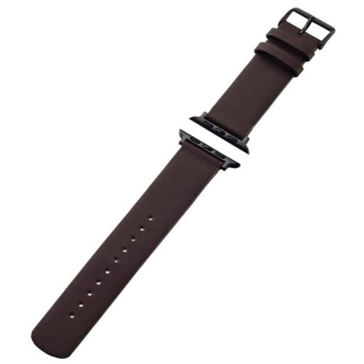 ELECOM エレコム Apple Watch 49/45/44/42mm/バンド/ソフトレザー/ブラウン AW-45BDLBR ELECOM エレコム Apple Watch 49/45/44/42mm/バンド/ソフトレザー/ブラウン AW-45BDLBR