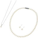 ジョルジュ・レッシュ 泉州の貝パール3点セット(ピアス) ホワイト 467-0570+0579-06(4)