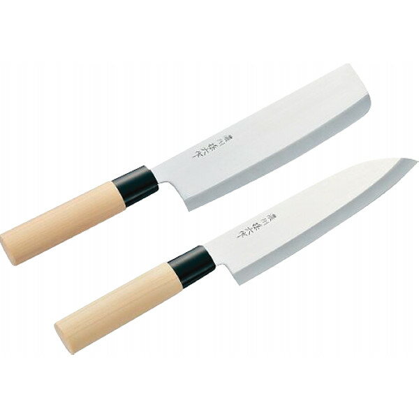 濃州孫六作和包丁2本セット40Z