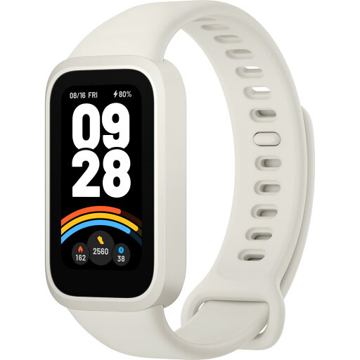Xiaomi シャオミ スマートウォッチ Xiaomi Smart Band 9 Active Ivory BHR9441GL アイボリー Xiaomi シャオミ スマートウォッチ Xiaomi Smart Band 9 Active Ivory BHR9441GL アイボリー