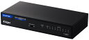 ELECOM エレコム Giga対応スイッチングHub/8ポート/金属筐体/磁石付き/電源内蔵モデル/ブラック EHC-G08MN4-HJB