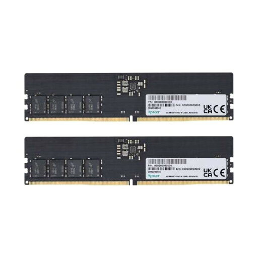 Apacer アペイサー FL.32GAC.PKRK2 DDR5-5600MHz デスクトップ用メモリ 288pin CL-22 32GB(16GBx2枚組)3年保証 Apacer アペイサー FL.32GAC.PKRK2 DDR5-5600MHz デスクトップ用メモリ 288pin CL-22 32GB(16GBx2枚組)3年保証
