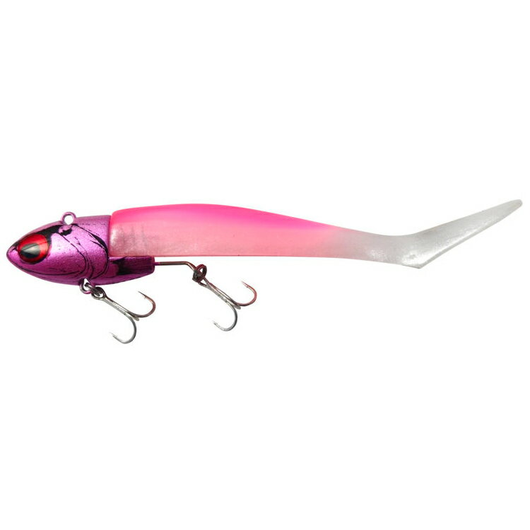 COREMAN/コアマン VJ-36 バイブレーションジグヘッド 135mm/HEAD36g・WORM8g #012 ピンクヘッド/ピンクパール