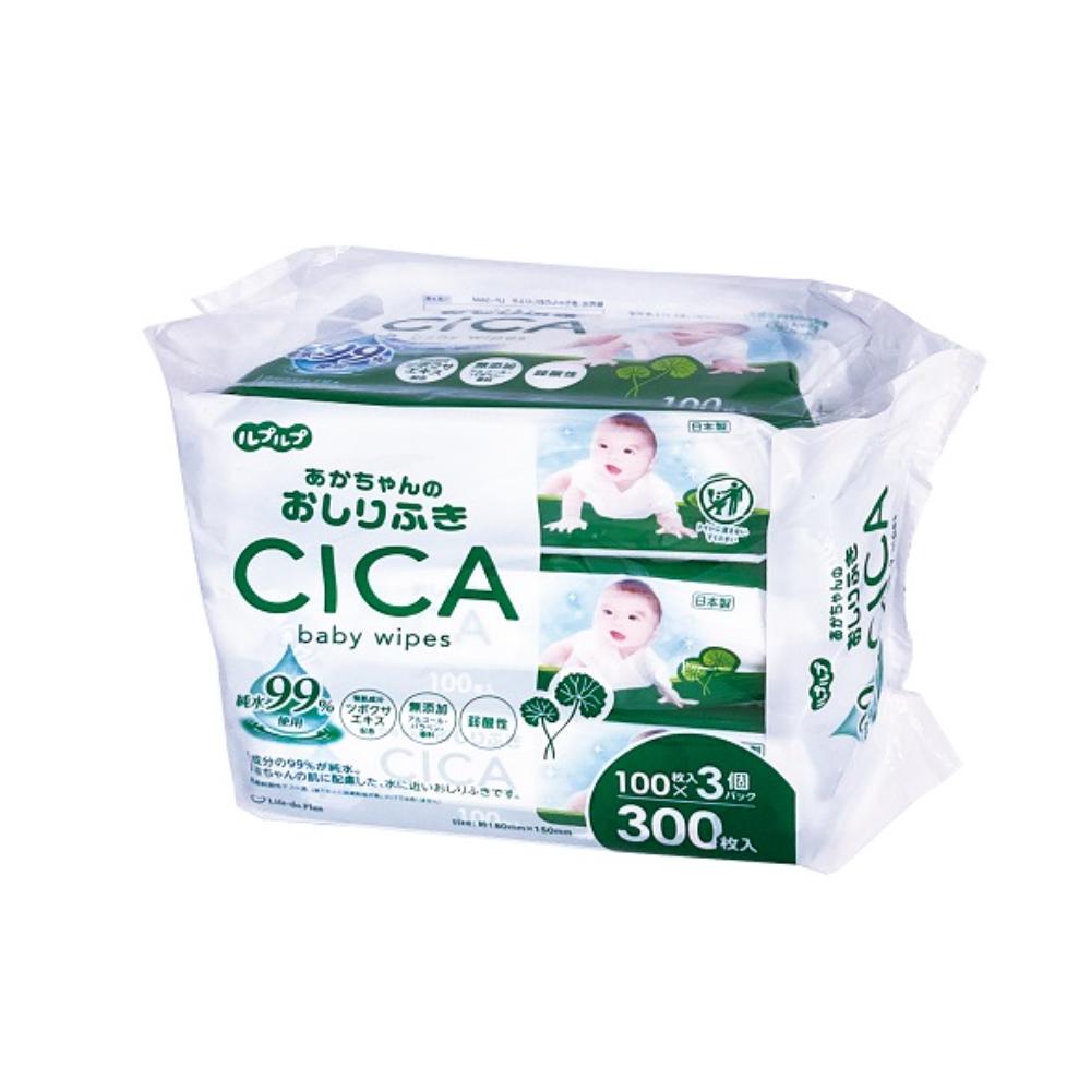 Life-do.Plus ルプルプ 赤ちゃんのおしりふき CICA配合 100枚 3個入